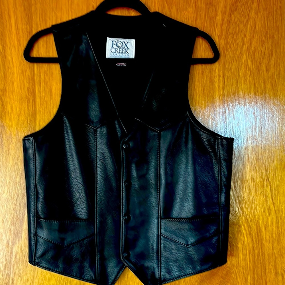 Men’s leather Vest